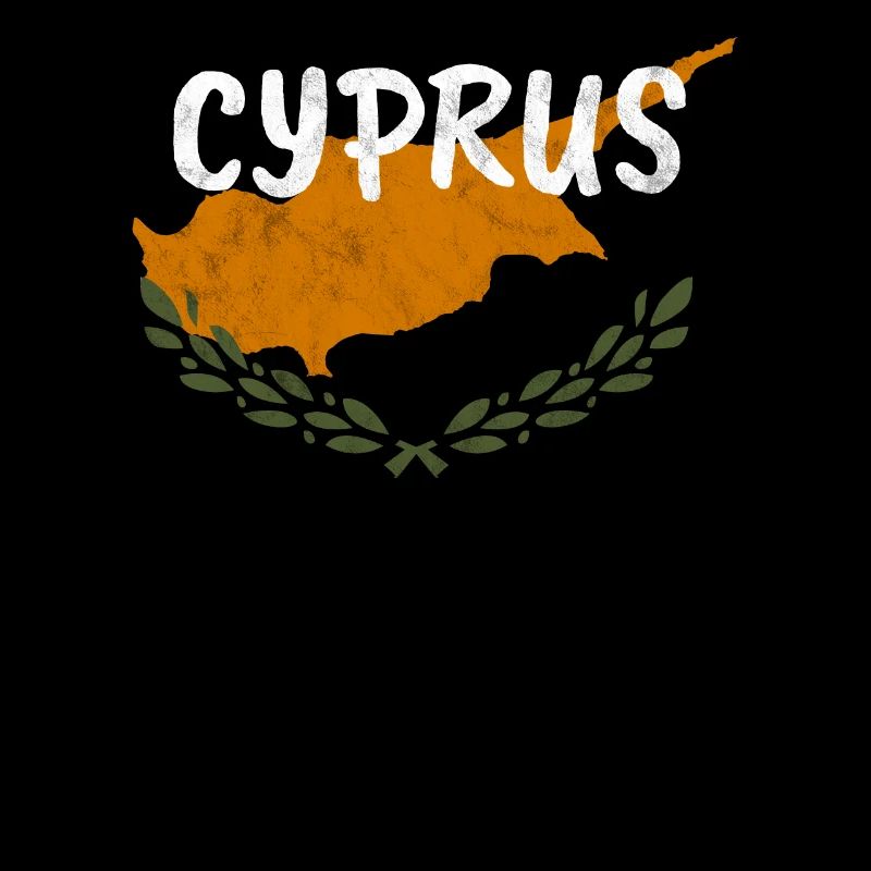 Drapeau de la Chypre carte cadeau patrie