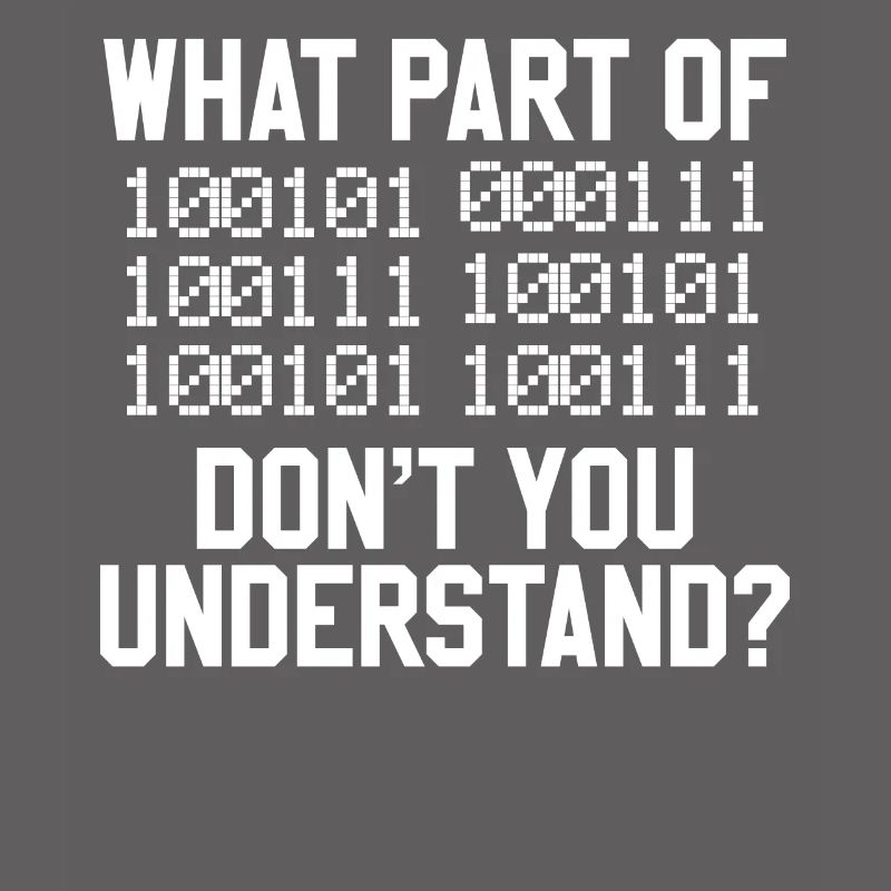 Binaer Code Informatik Student