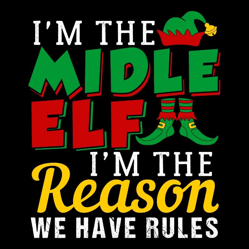 Weihnachten Weihnachtsmann Humor Elf Geschenk