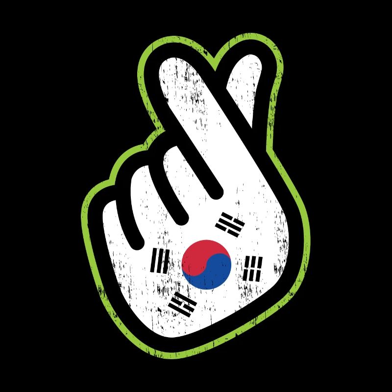 Corée du Nord Corée du Sud drapeau drapeau