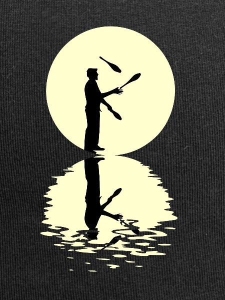 Moon Juggling Tee