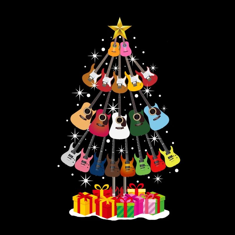 Guitar Christmas Tree