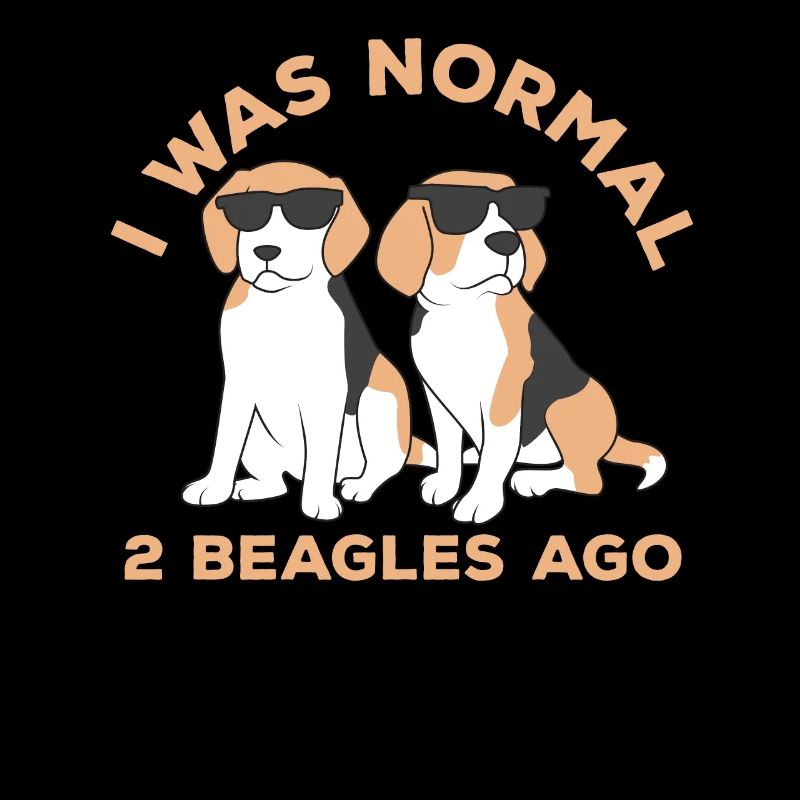 Ich war normal vor 2 Beagles