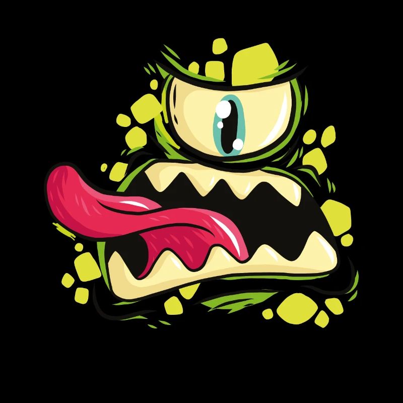 Monster Gesicht