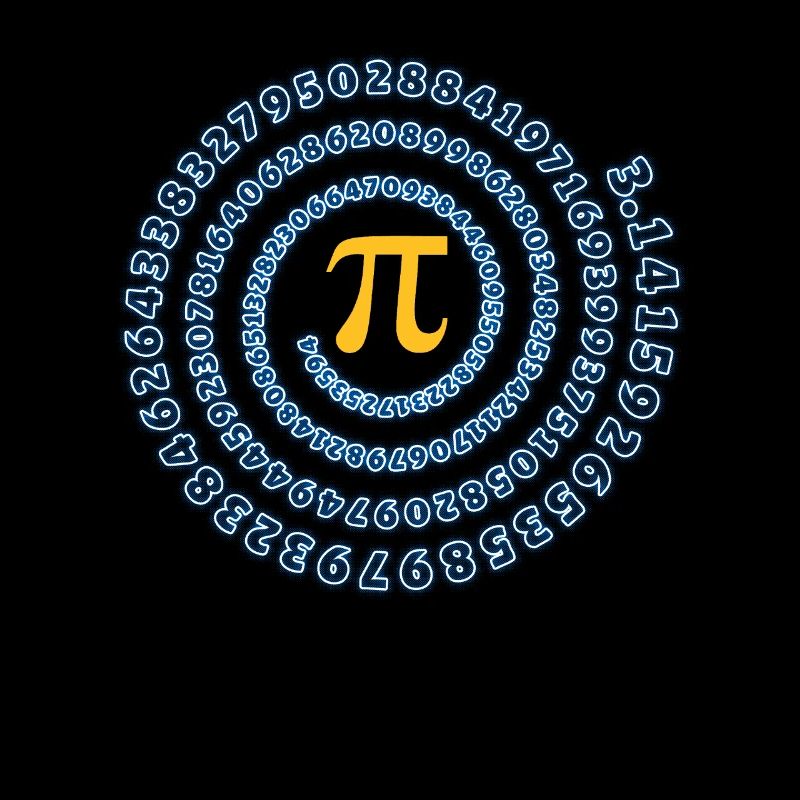 pi symbol mathematics gift