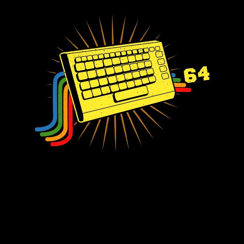 Clavier 64 rétro