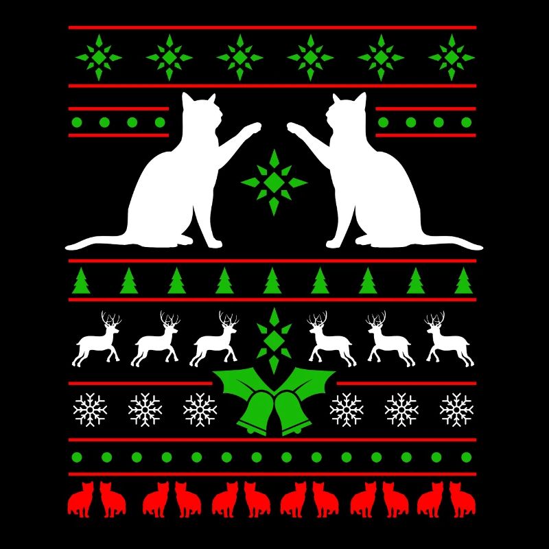 Chats de Noël chats chats
