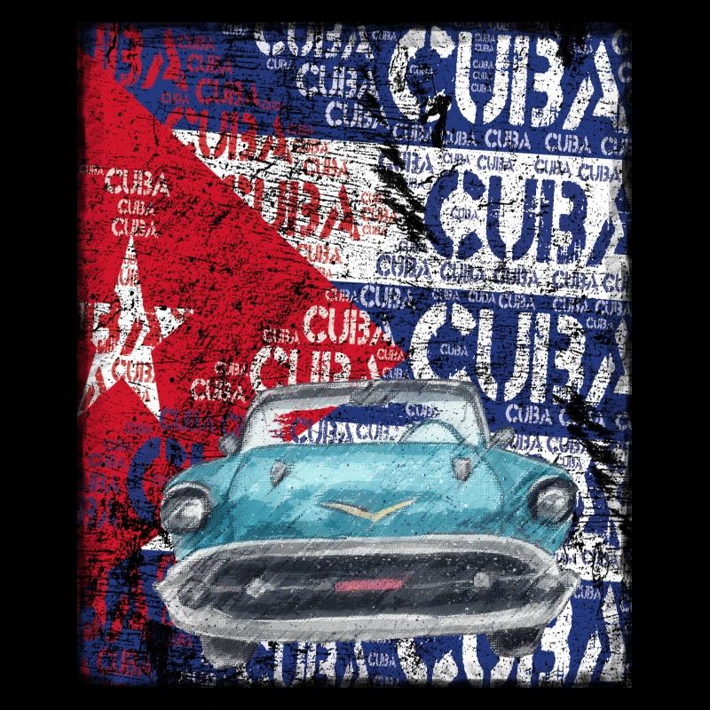Cuba Havanna Oldtimer Car T-Shirt