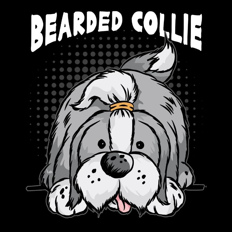 BEARDED COLLIE Border Collie Rough Collies Sheltie