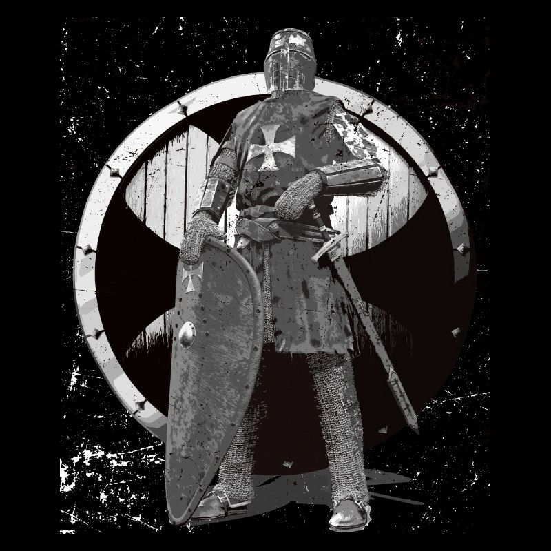 Crusader Knight Templar Knights Medieval Gift