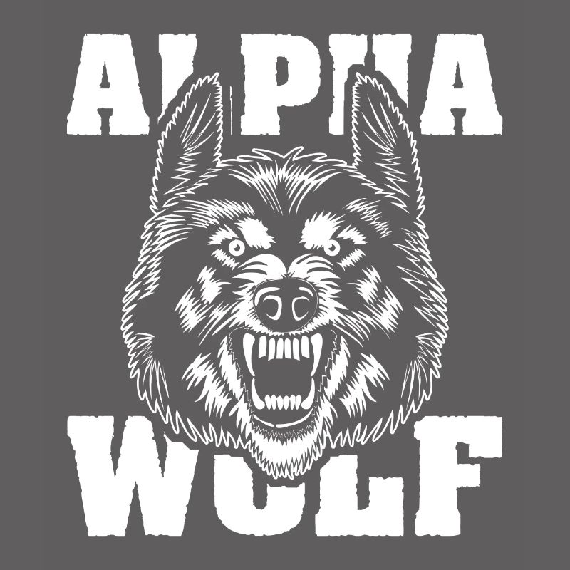 Wolf Alphawolf Wolfpack père du chef