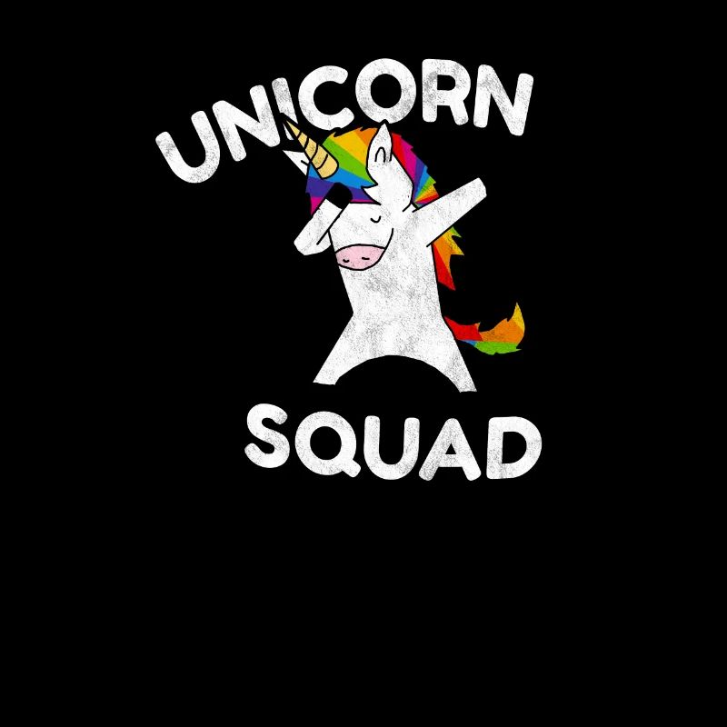 Licorne Licorne Squad Licorne Rainbow Dab Dabbe