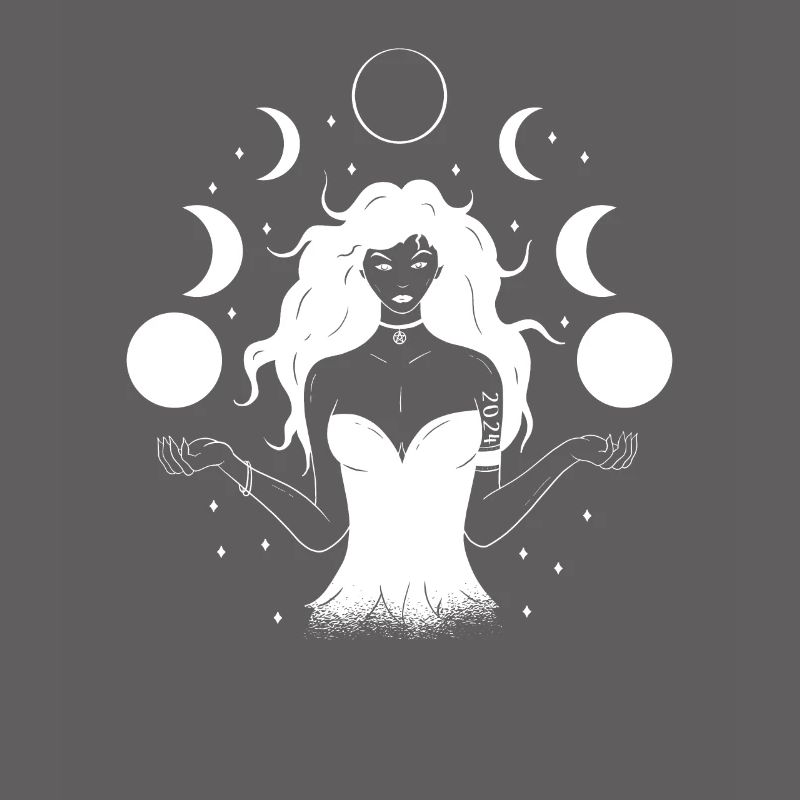 Déesse Eclipse 2024 Blanc