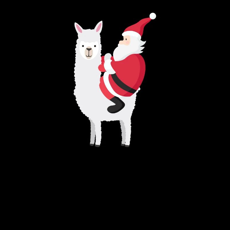 Lama Licorne Noël Lama Tendances Citation Cadeau