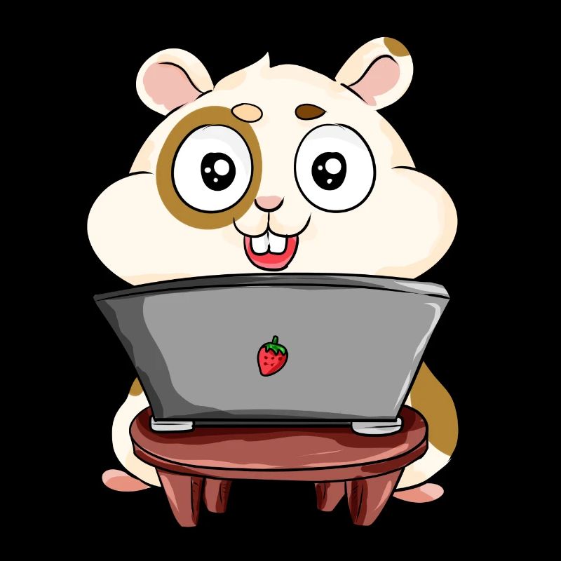 Computer Laptop Comic Nerd Gift