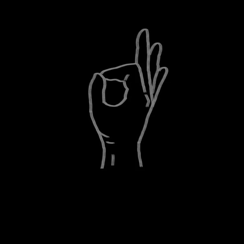 Signe de la main ok