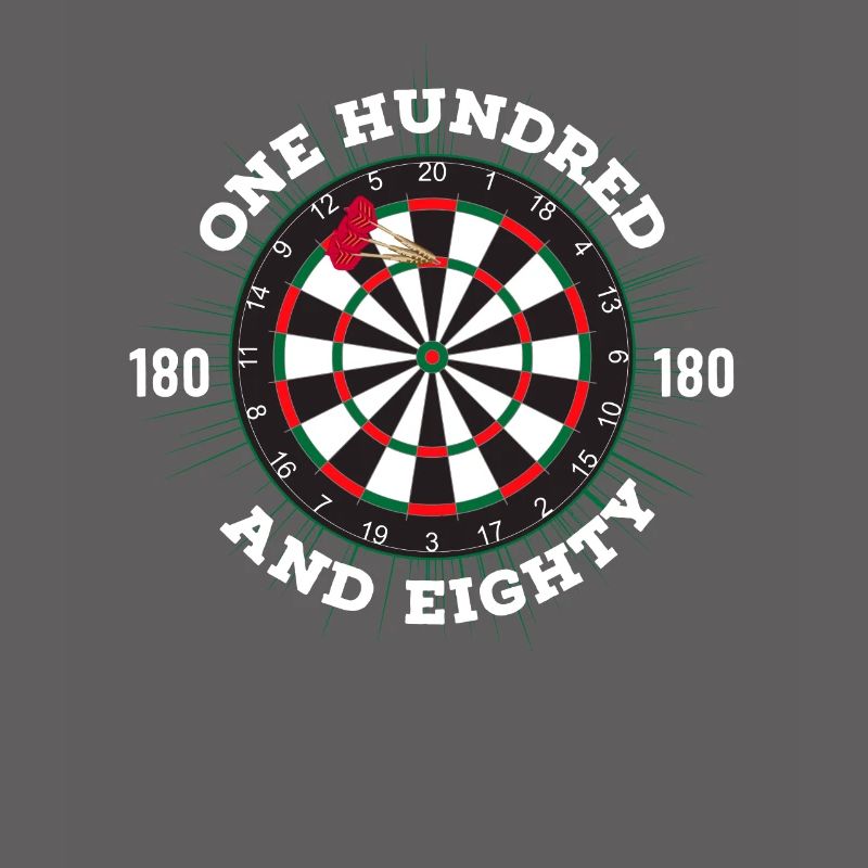 DART ONE UNDRED EIGHTY DARTS 180