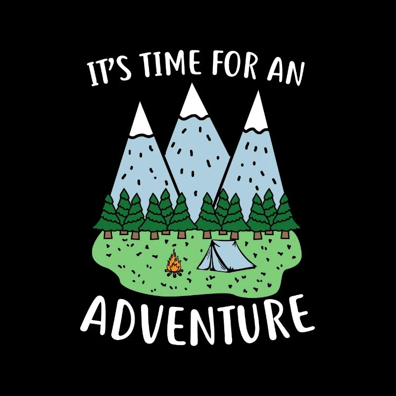 It's time for an Adventure Camping Camper Geschenk