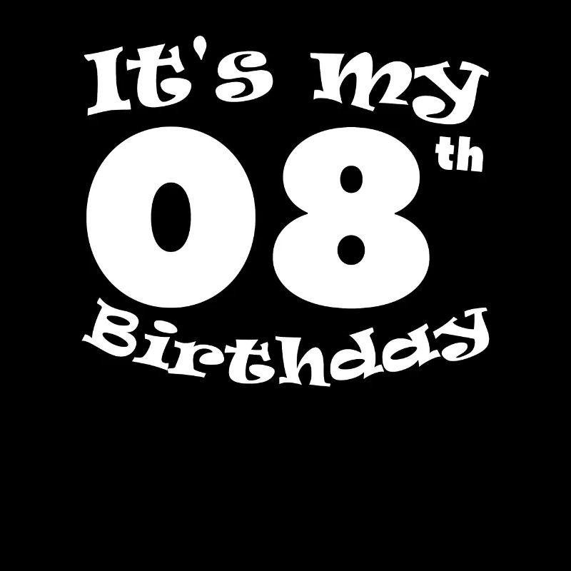 8 ans c'est mon cadeau d'anniversaire