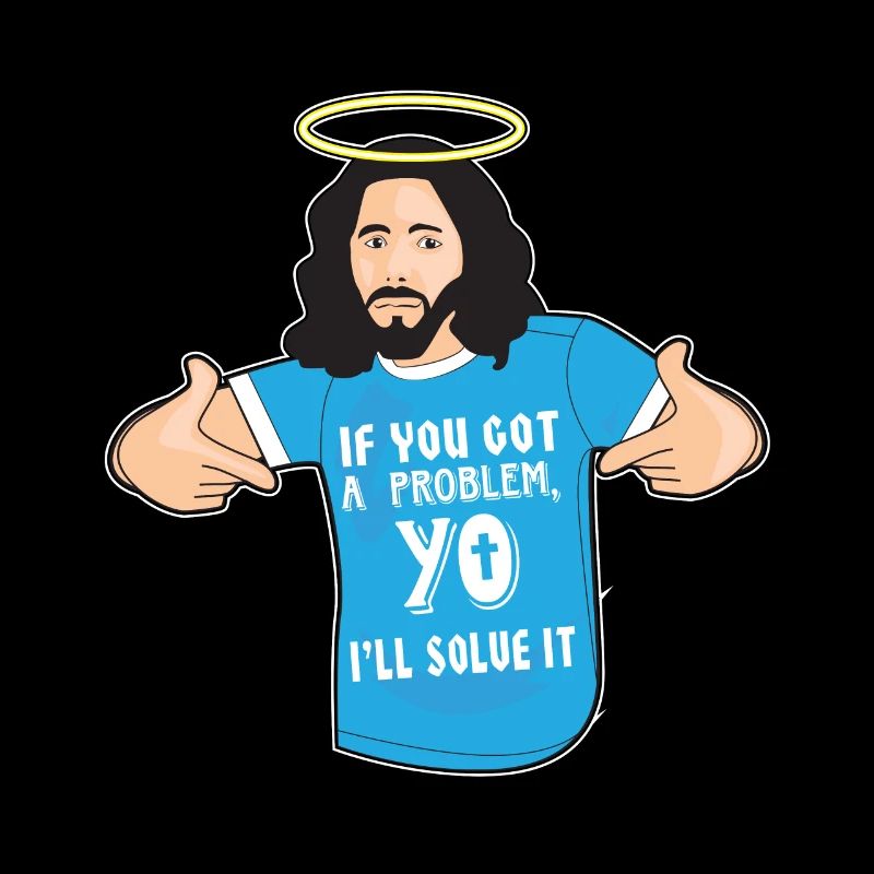 Funny Jesus Shirt Christian Meme Yo I’ll Solve It