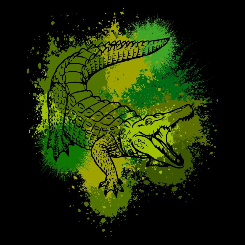 Crocodile Aligator predator reptile gift