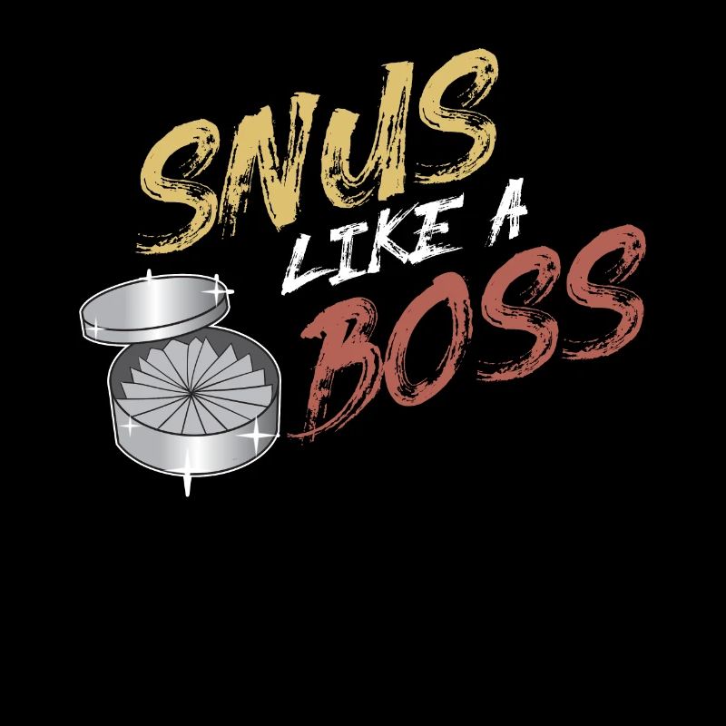 Snus like a boss Tabak Geschenk Schweden Snuser