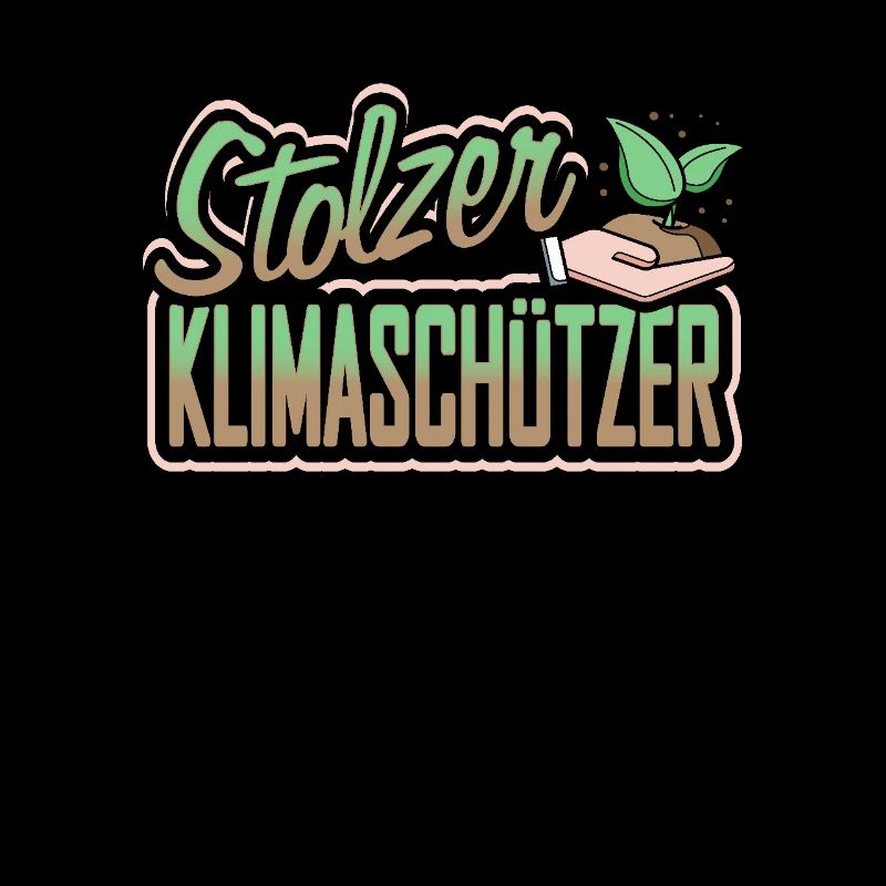 Stolzer Klimaschützer