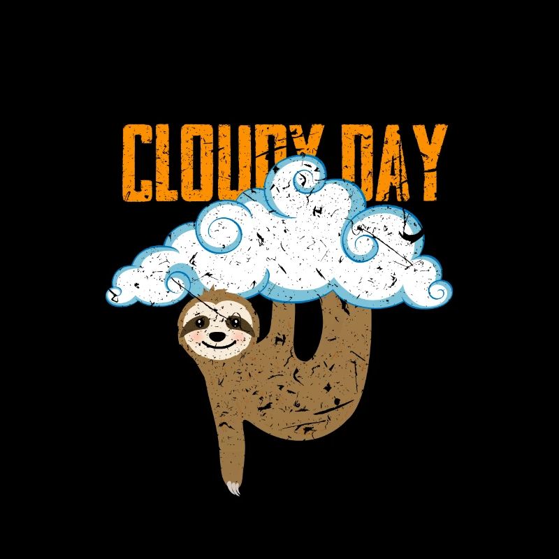 cloudy textured laziness gift