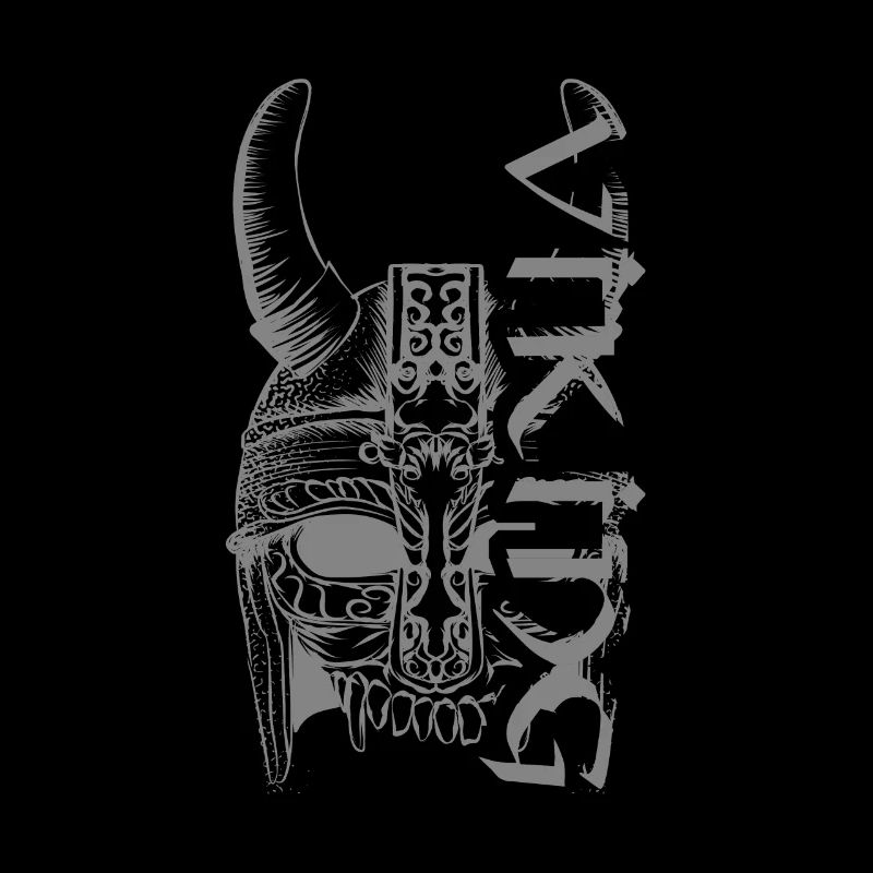 Viking skull Celts Teutons