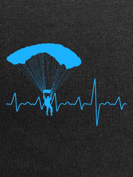 Paragliding heart pulse