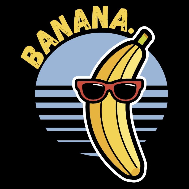 Impression de banane drôle Hip Ster | Banane en