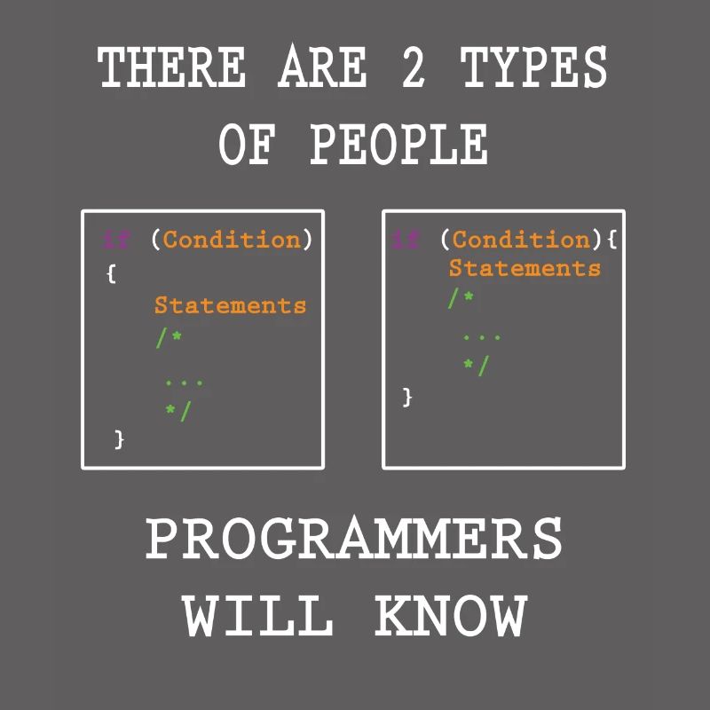 Deux types de programmeurs