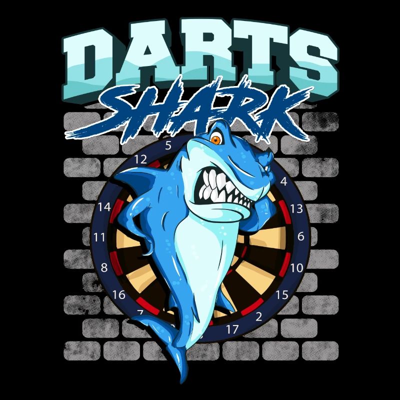 Dart Darts Dart Team Darts Shark Gift