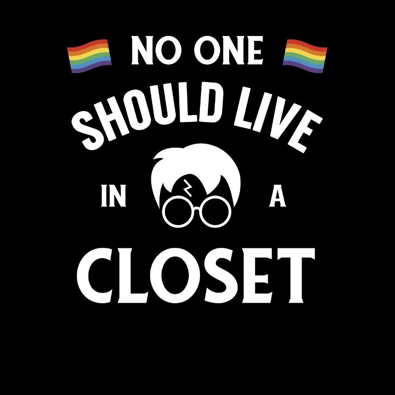 Niemand sollte in einem Closet Pride LGBT-Geschenk leben