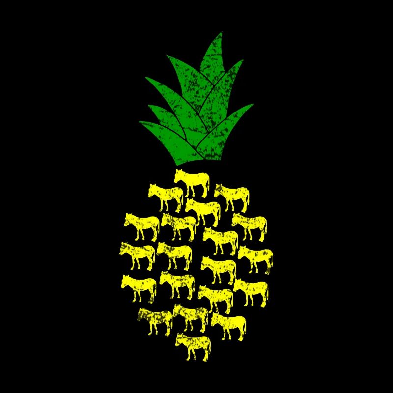 Donkey pineapple