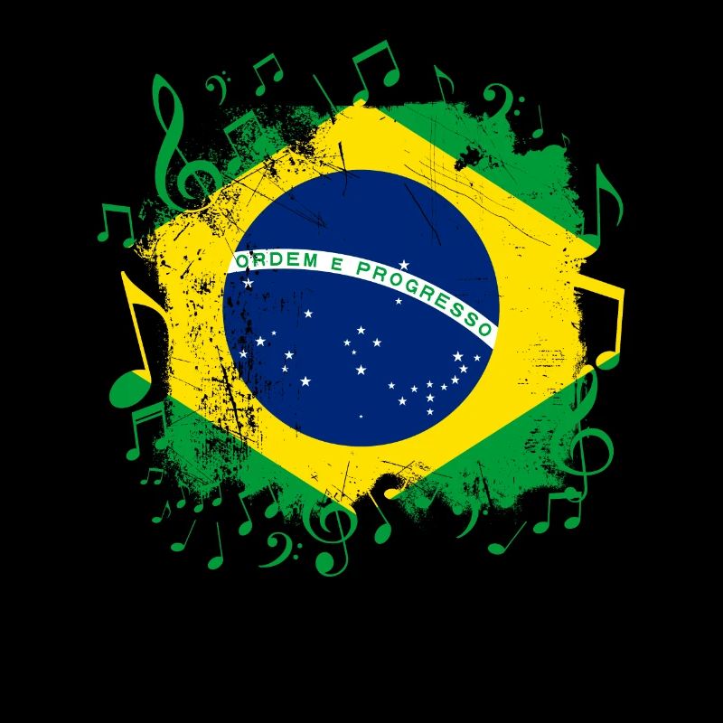 Brésil Drapeau Musique