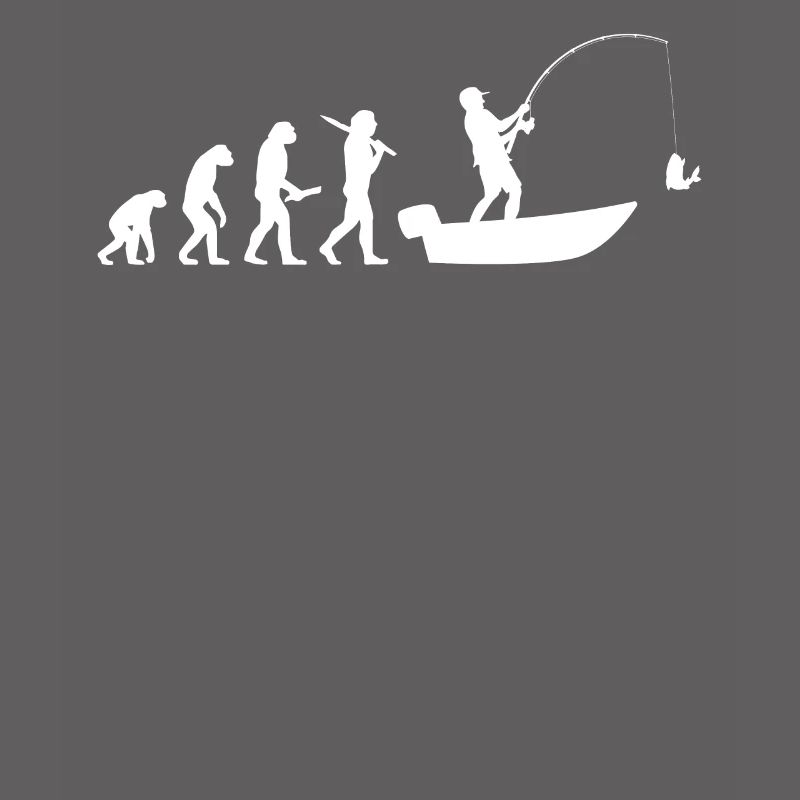 Cadeau de passe-temps de pêcheur de pêcheur d'évolution d'évolution
