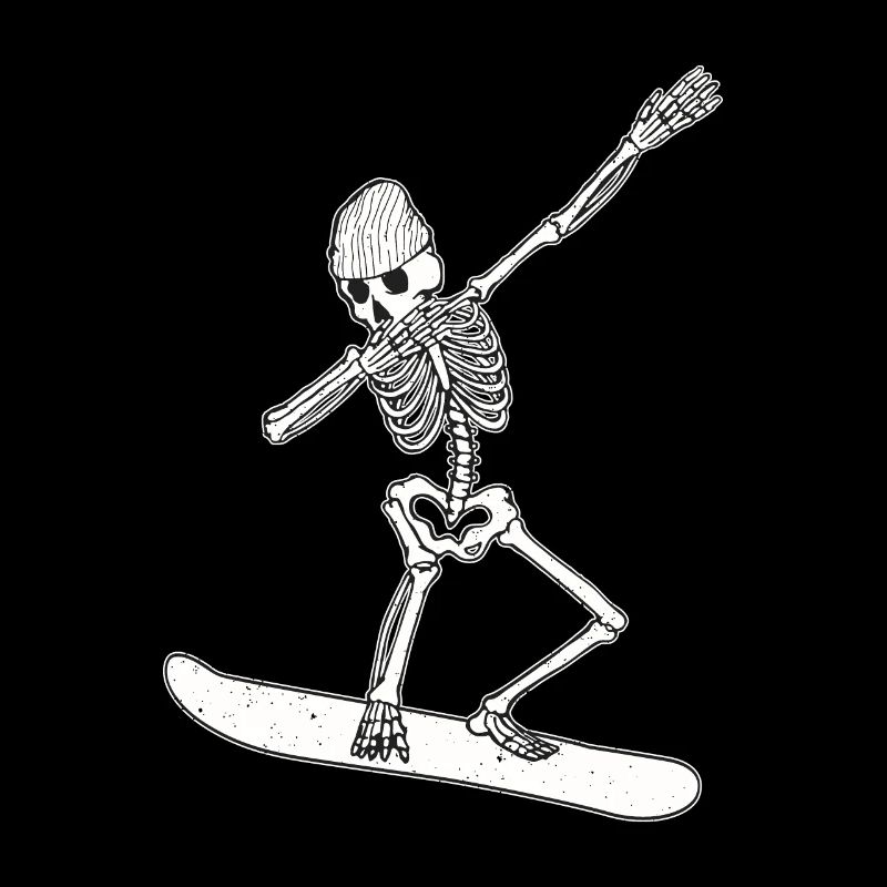 Cooles Snowboarder TShirt