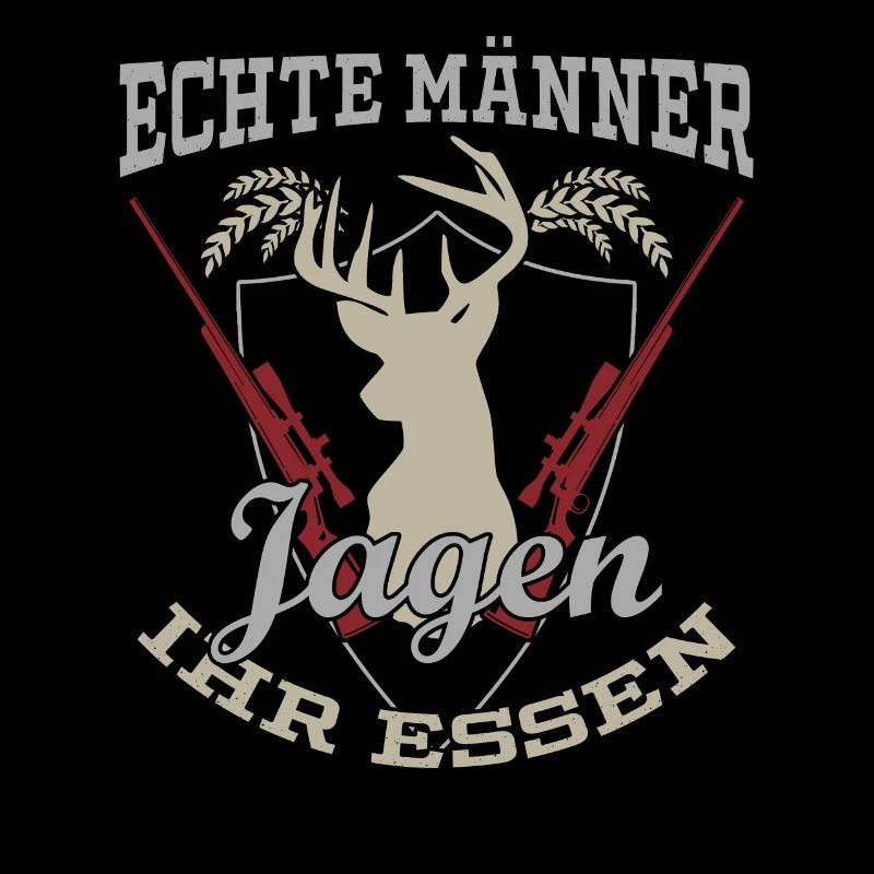 Jäger Jagd Essen Jagen Spruch Jagdbekleidung