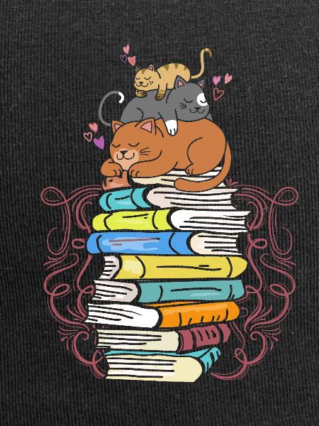 Cats reading
