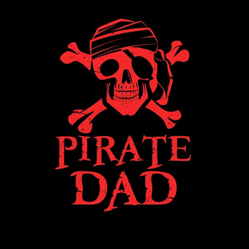 Pirate Father Pirate Father's Day Pirate Gift
