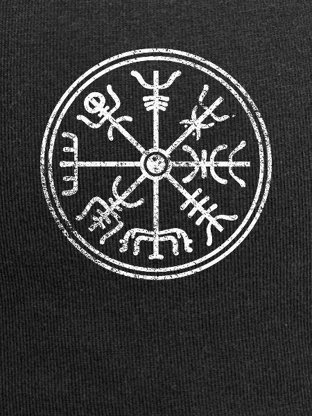Wikinger Kompass Symbole Zeichen