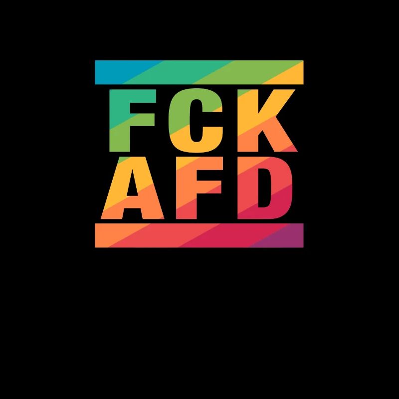 Le monde est coloré et devrait-il rester: FCK AFD!