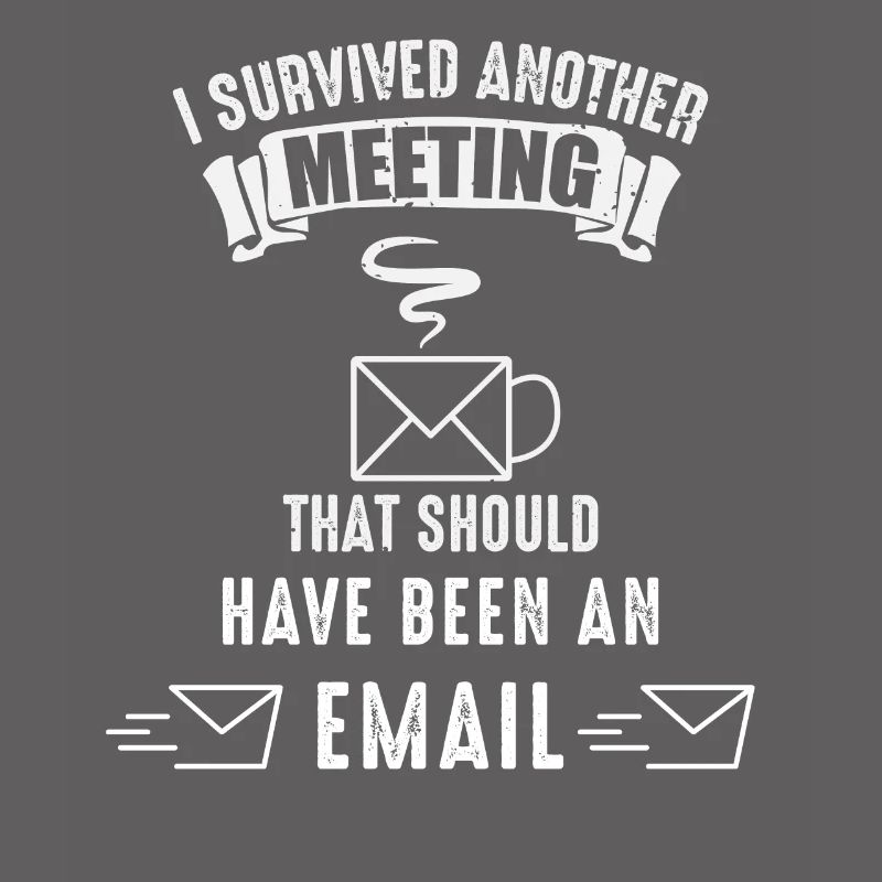 Office worker survives meeting e-mail coffee