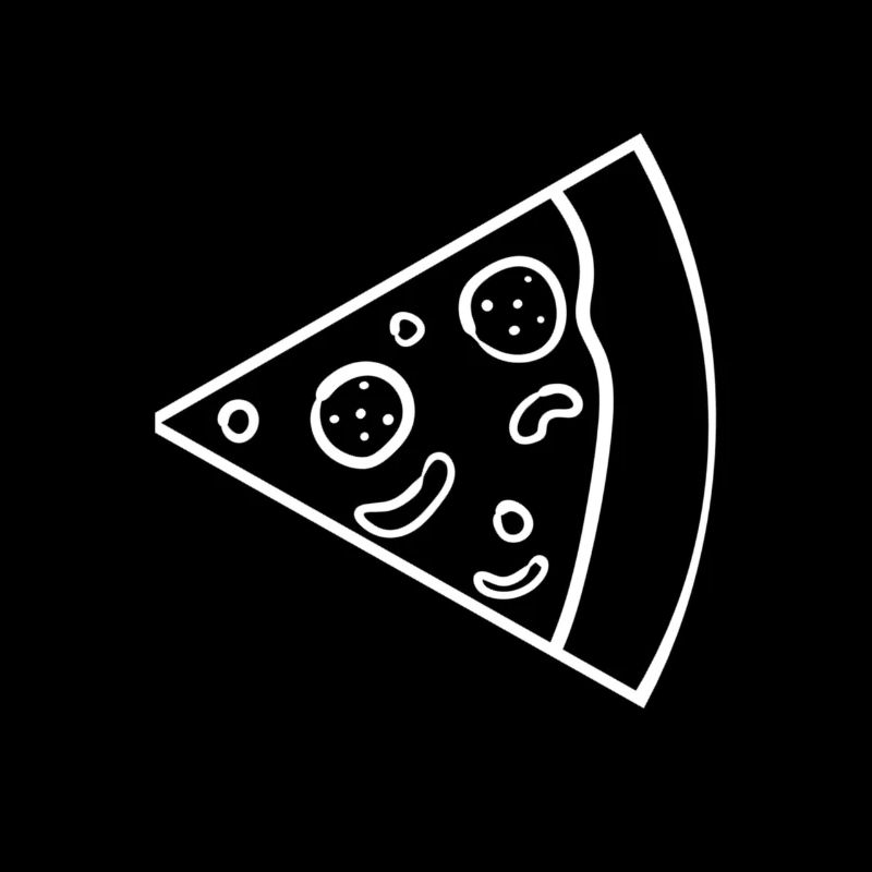 Partnerlook Pizza Stück Geschenk