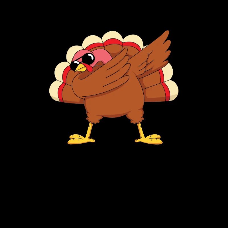 Erntedank Dabbing Truthahn