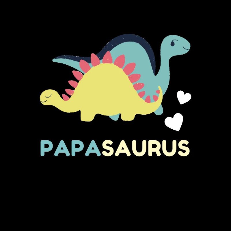 Papasaurus coole Geschenkidee für werdende Väter