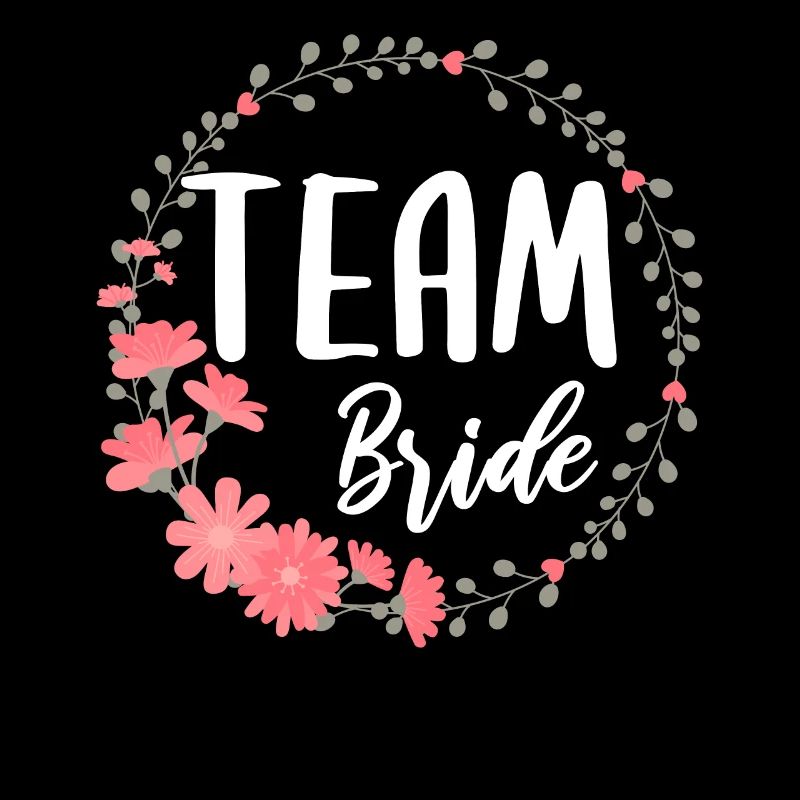 Team Bride Braut Junggesellenabschied Gruppenshirt
