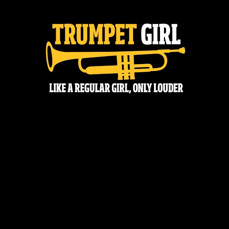 Fille trompette