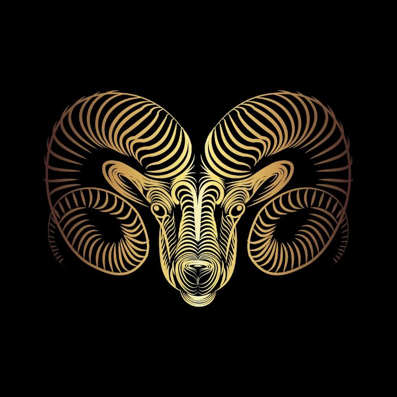 Aries Widder Sternzeichen Geschenk